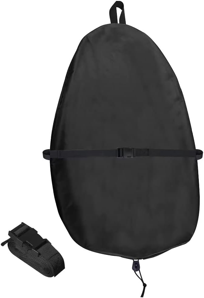 Chuanke Kayak Cockpit Cover UV60+ 420D Oxford Adjustable Canoe Dust-Proof and Waterproof Seat Cover